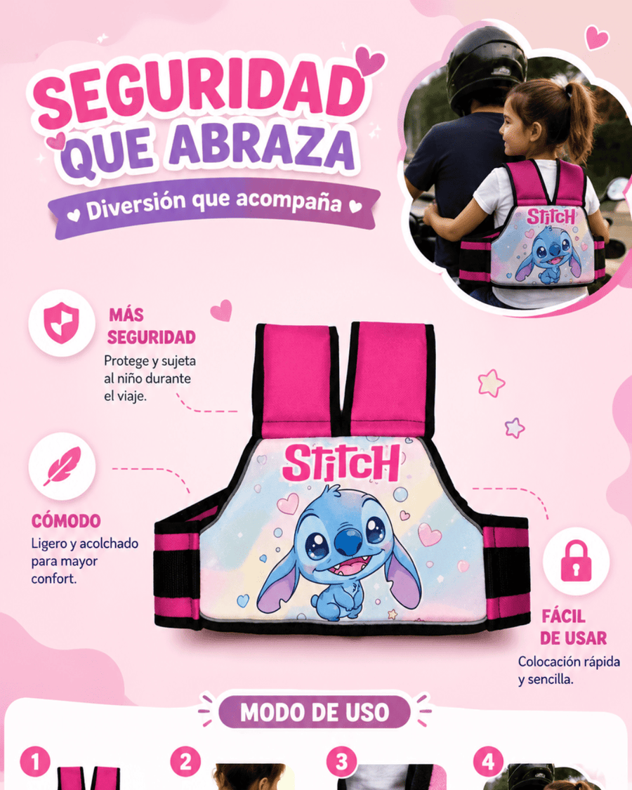 Chaleco Premium stitch niña