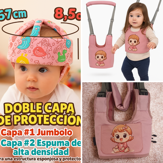 Combo Protector y Arnes para bebe