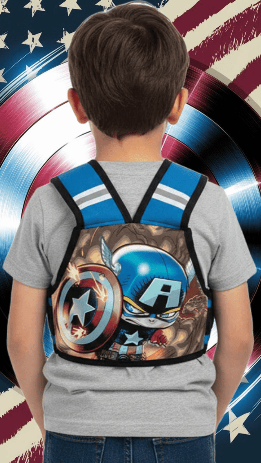 Chaleco Premium capitan america