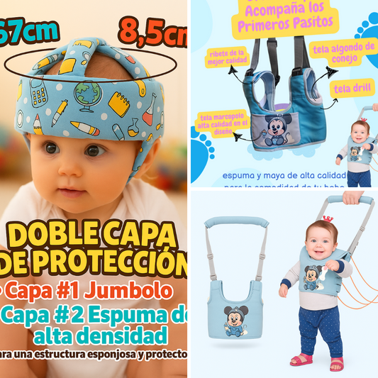 Combo Protector y Arnes para bebe