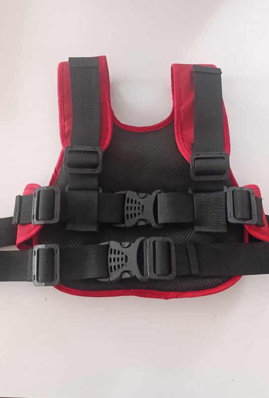 Chaleco Premium bolsillo rojo