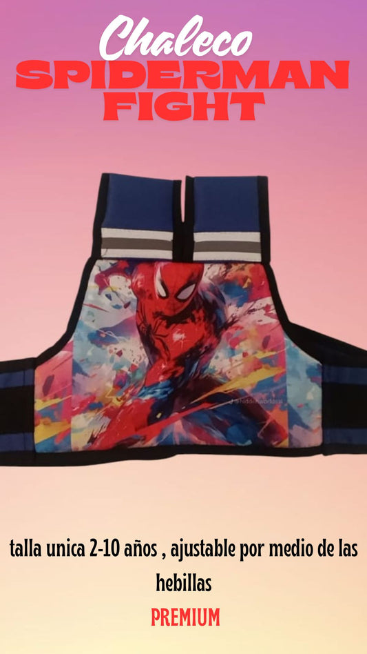 Chaleco Premium spiderman Fight