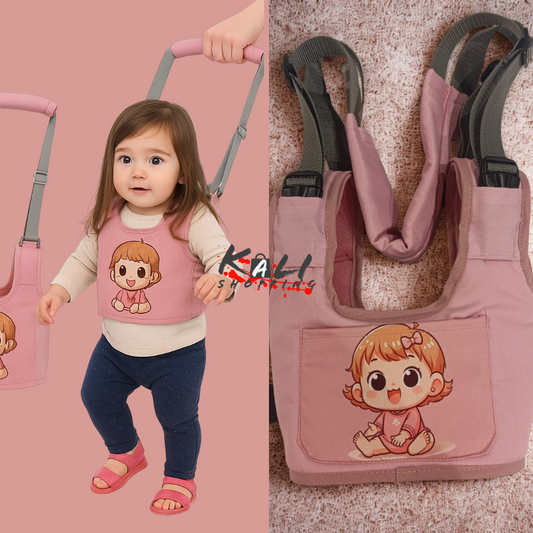 Arnes primeros pasos + protector de cabeza + obsequio niña