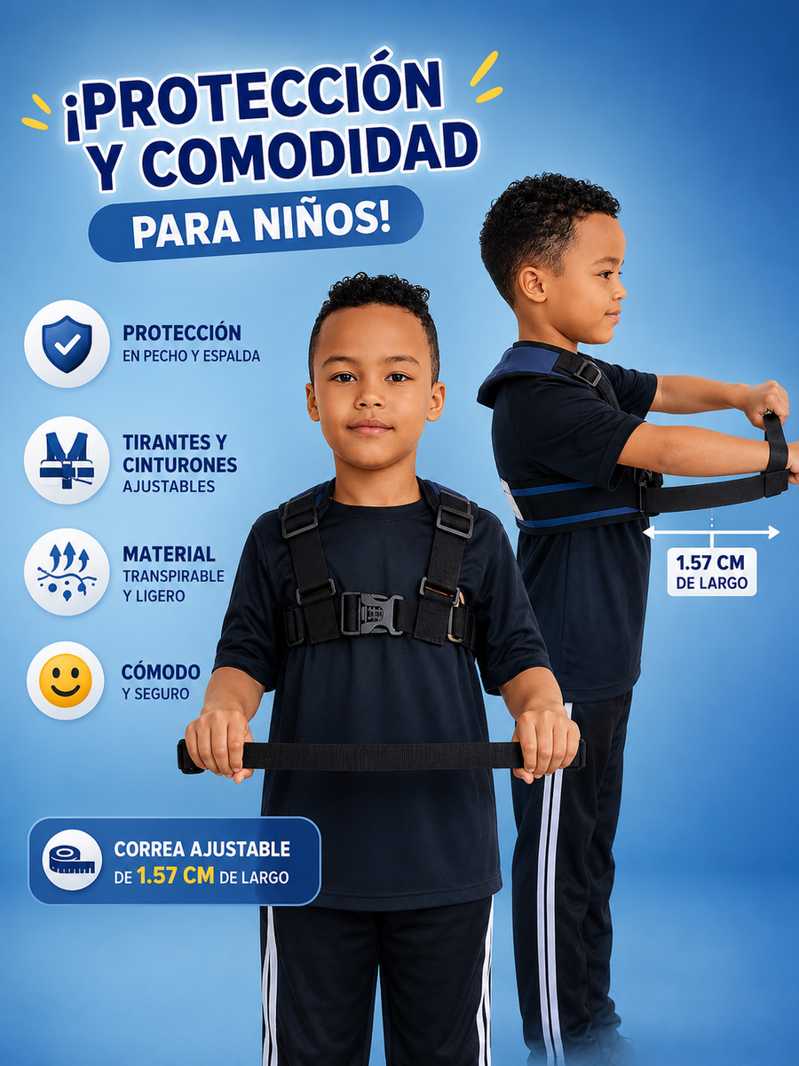 Chaleco premium bolsillo azul
