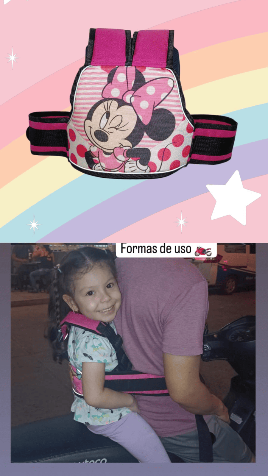 Chaleco Premium minnie bubble