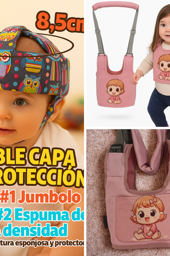 Combo Protector y Arnes para bebe