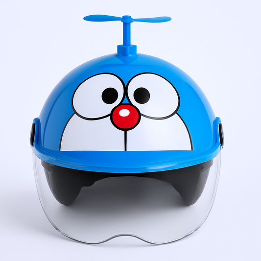 Casco Doraemon Azul