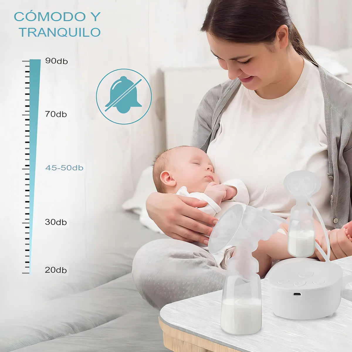 EXTRACTOR DE LECHE MATERNA DOBLE