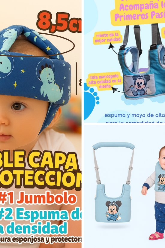 Combo Protector y Arnes para bebe