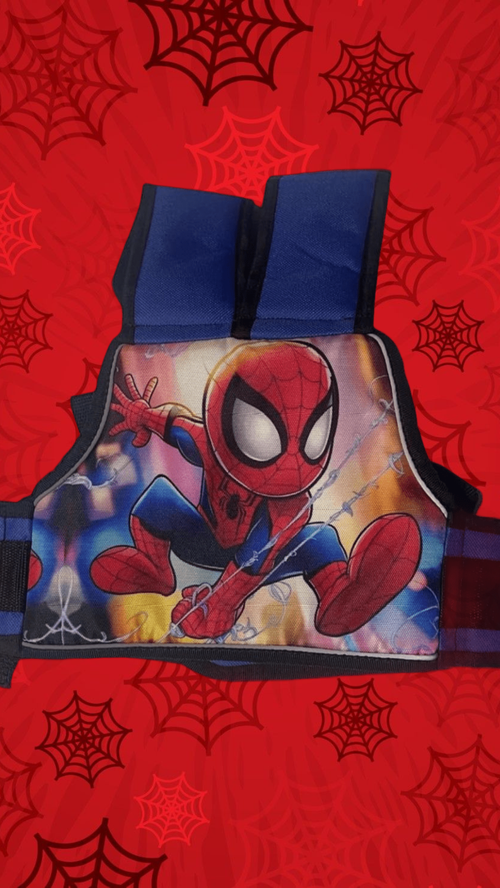 Chaleco Premium spiderman kids web