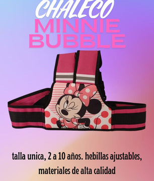 Chaleco Premium minnie bubble