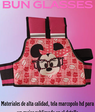 Chaleco Premium minnie glasses