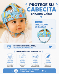 Protector de cabeza para bebe niño