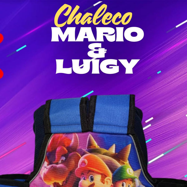 Chaleco Premium mario y luigi