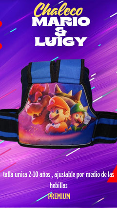 Chaleco Premium mario y luigi