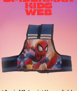 Chaleco Premium spiderman kids web