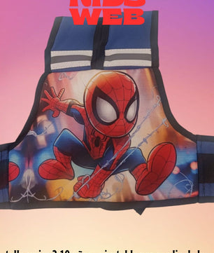 Chaleco Premium spiderman kids web