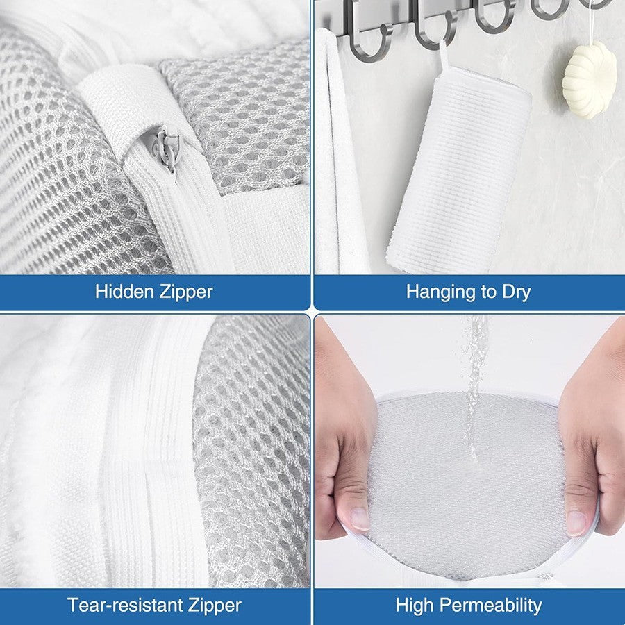 Bolsa Lavadora para Zapatos - Protección Antideformación