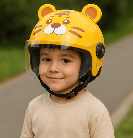 Casco Tigre Amarillo