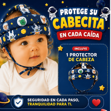 Protector de cabeza azul oscuro astronautas
