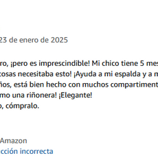 Portabebés con asiento a la cadera