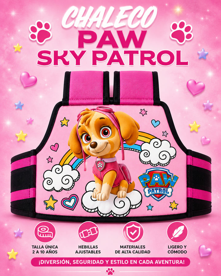 Chaleco Premium pol patrol sky