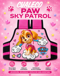 Chaleco Premium pol patrol sky