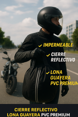 Porta casco impermeable Premium