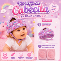 Rosado arcoiris love protector + 1 par de rodilleras