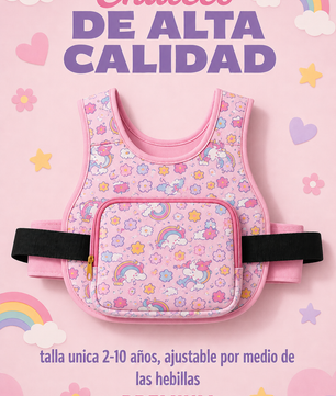 Chaleco premium bolsillo unicornio