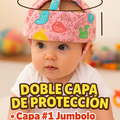  protector de cabeza rosado