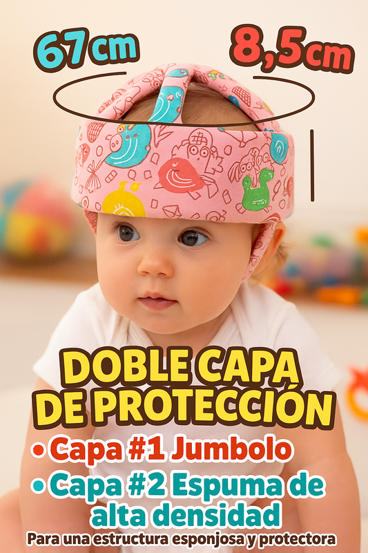 Protector de cabeza para bebe