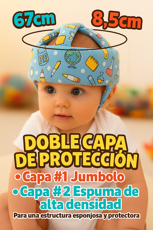 Protector de cabeza para bebe