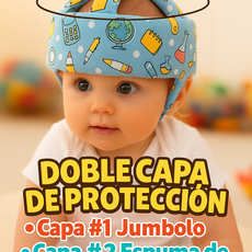 Protector de cabeza para bebe