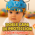  protector de cabeza azul agua marina