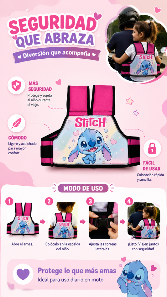 Chaleco Premium stitch niña