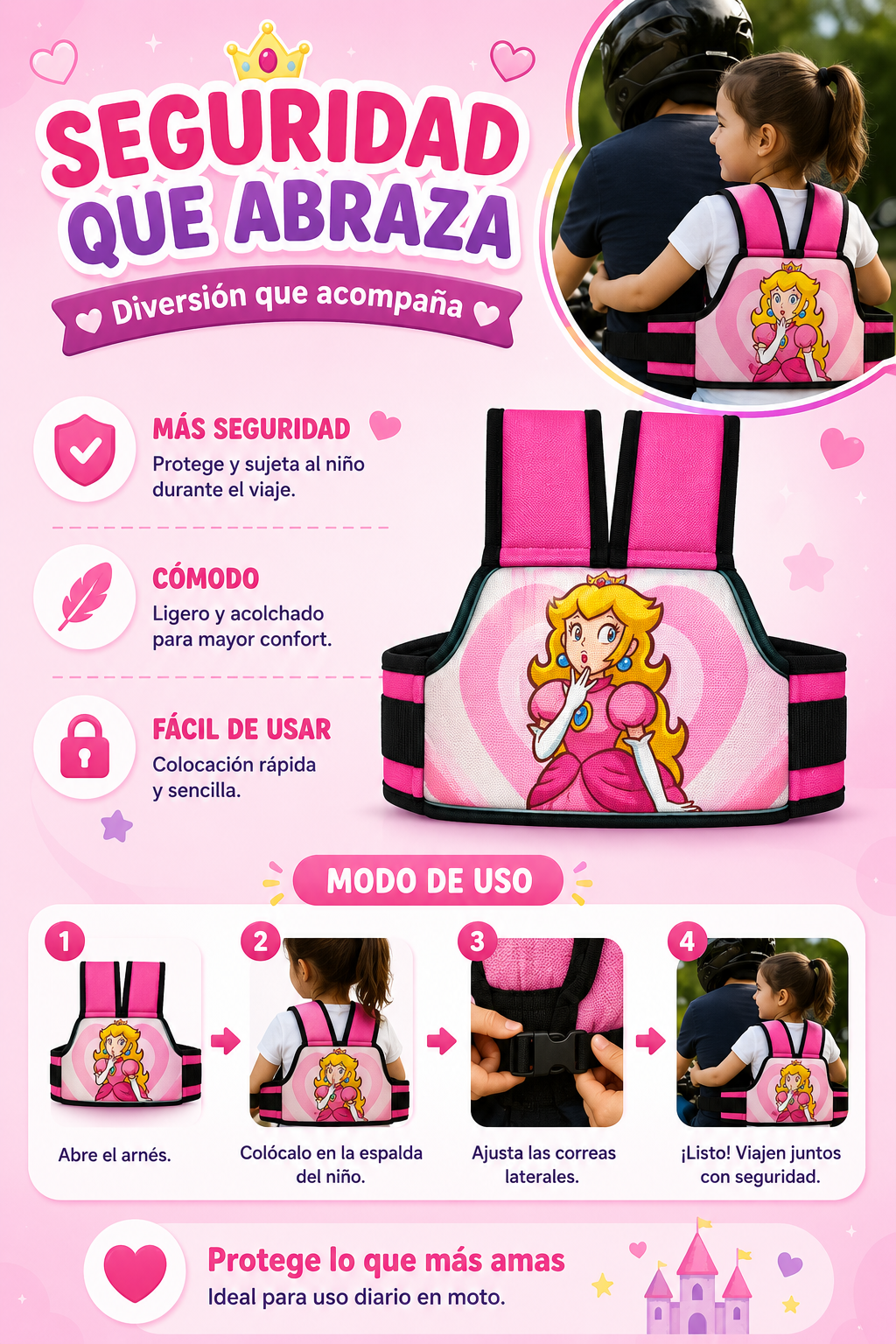 Chaleco Premium princesa