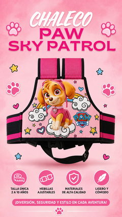 Chaleco Premium pol patrol sky