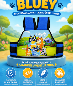 Chaleco Premium bluey family
