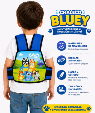 Chaleco Premium bluey family