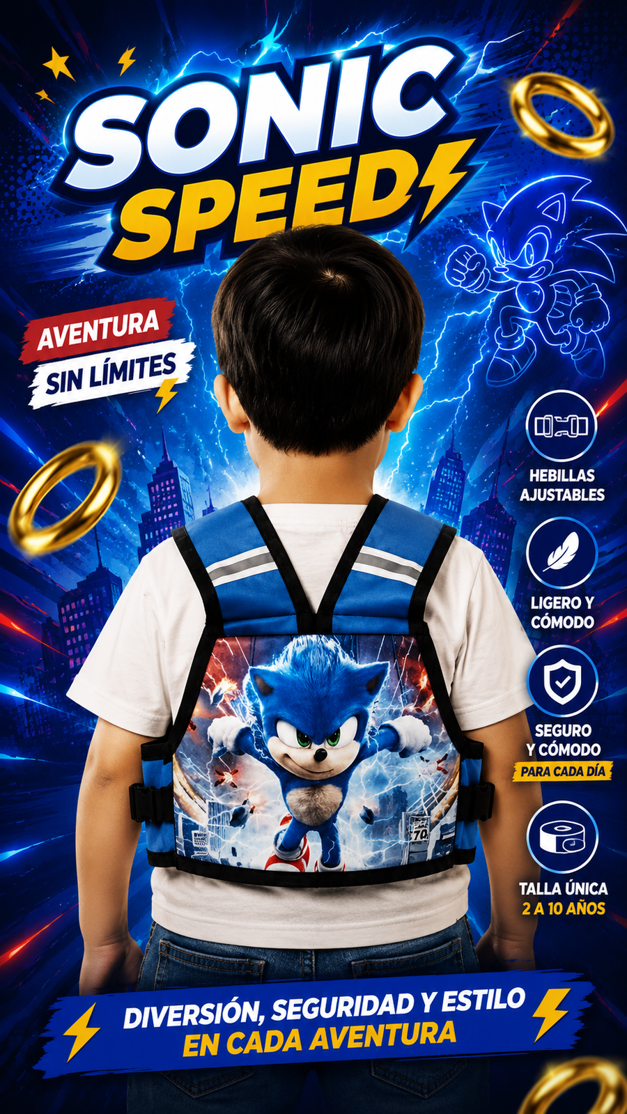 Chaleco Premium sonic