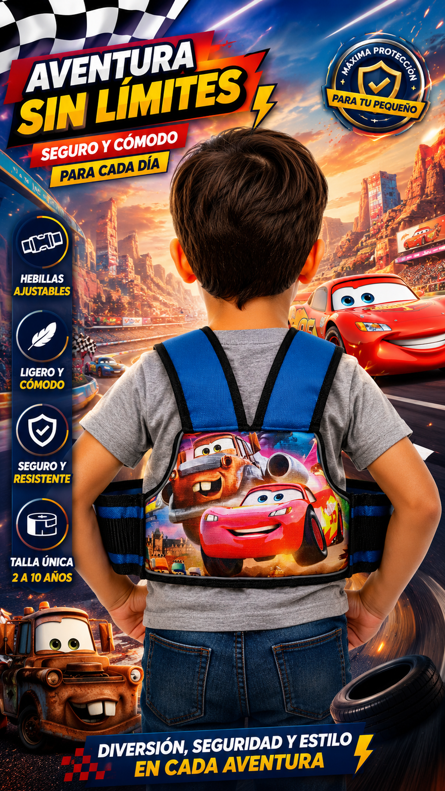 Chaleco Premium cars