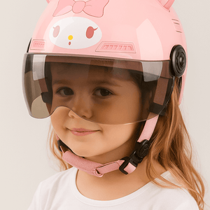 Casco para niñas material ABS
