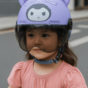 Casco para niñas material ABS