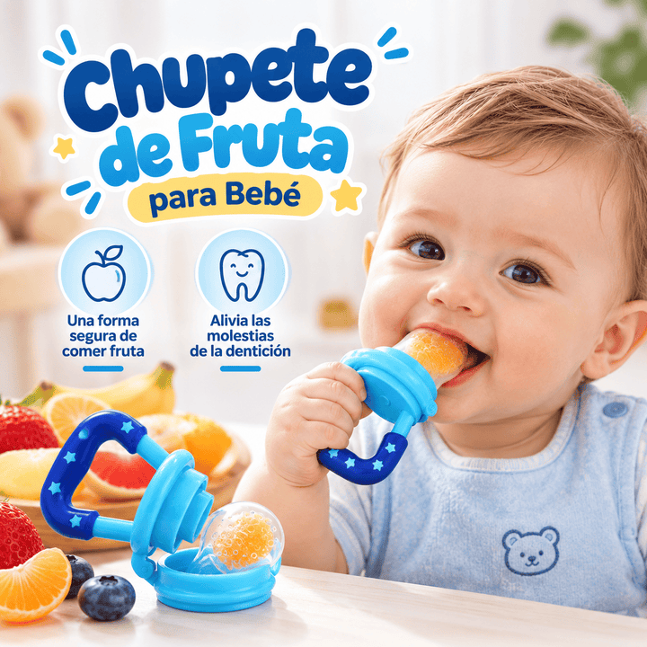 Chupetico de fruta bebe niño