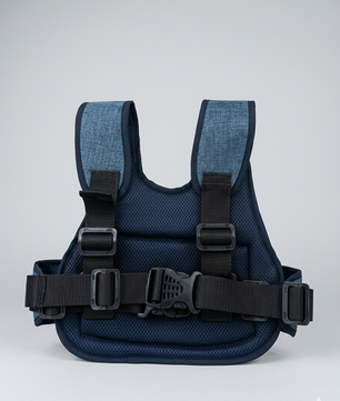 Chaleco premium bolsillo azul