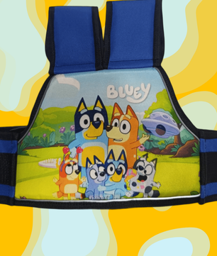 Chaleco Premium bluey family