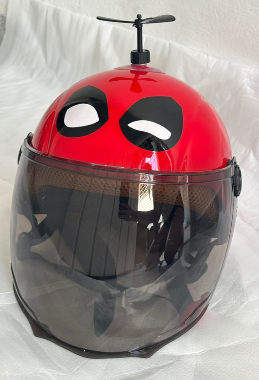 Casco niño deadpool