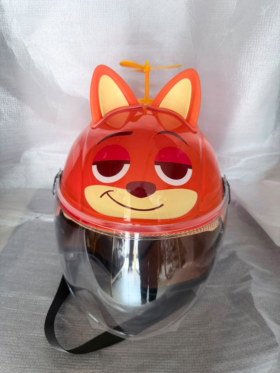 Casco zorrito orange
