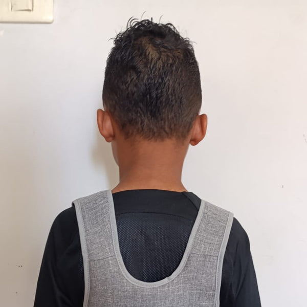 Chaleco bolsillo gris premium 👑